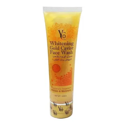 YC Whitening Gold Caviar Face Wash 100ml Brightening Cleanser Skincare